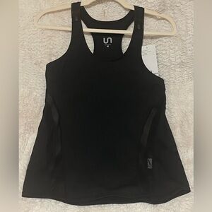 Urban Savage Black Athletic Tank Top with Mesh Size M